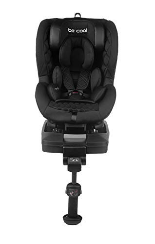 Be Cool 776 417 Twist 2.0 - Silla de Coche Grupo 0 +, 1 Isofix, Desde el Nacimiento hasta 18 kg., con Reductor, 4 Posiciones de Reclinado, Color Meteorite