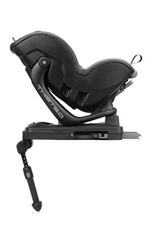 Be Cool 776 417 Twist 2.0 - Silla de Coche Grupo 0 +, 1 Isofix, Desde el Nacimiento hasta 18 kg., con Reductor, 4 Posiciones de Reclinado, Color Meteorite