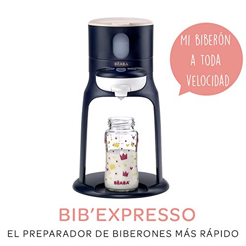 Béaba Bib'Expresso - Calentador de biberones para bebés, preparación muy rapida y facil, calienta biberon, azul