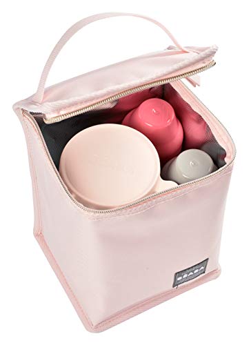 Beaba - Bolsa isotérmica para comida, color rosa y oro rosa