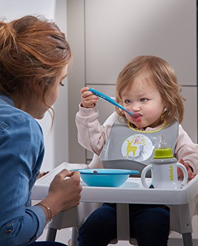 Béaba - Cuchara ergonómica de aprendizaje, primera edad