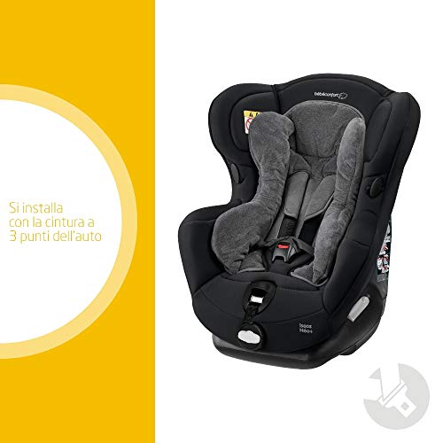 Bébé Confort Iseos Neo+, Silla de coche grupo 0+/1, negro (Black Raven)