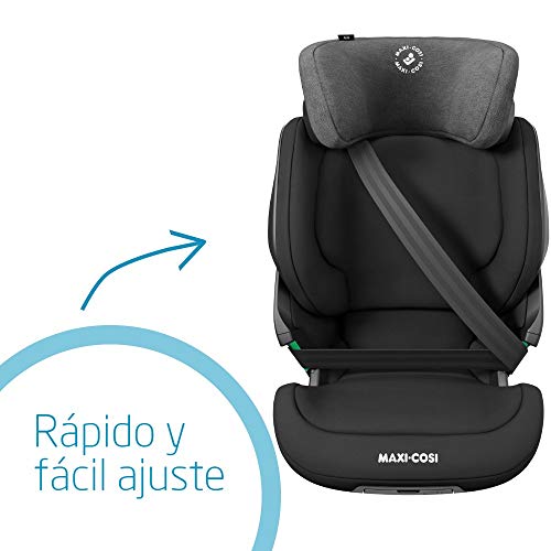 Bébé Confort KORE i-Size, Silla de auto con ISOFIX, homologación i-Size, grupo 2/3, 100-150 cm, 3.5-12 años, Authentic Black (negro)