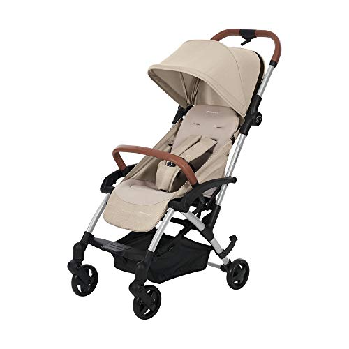 Bébé Confort Laika 1232332210 Cochecito super urbano, ultracompacto y ligero, homologado para viajar, desde 0 meses hasta 3,5 años, color Nomad sand [Modelo antiguo]