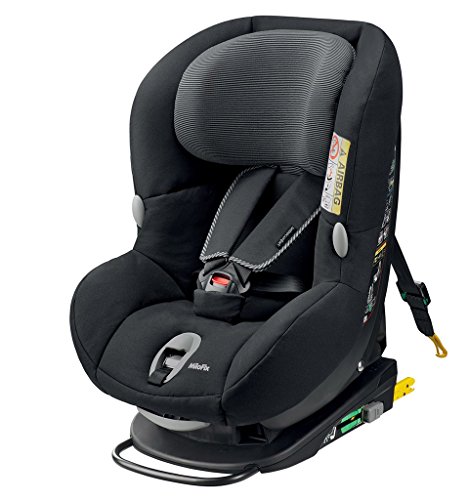 Bébé Confort Milofix, Silla de coche grupo 0+/1 Isofix, negro (Black Raven)