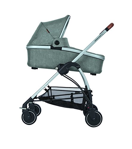 Bébé Confort Mya - Cochecito urbano, diseño compacto, sistema plegable, para bebes de 0 meses hasta 3,5 años, color gris