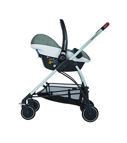 Bébé Confort Mya - Cochecito urbano, diseño compacto, sistema plegable, para bebes de 0 meses hasta 3,5 años, color gris