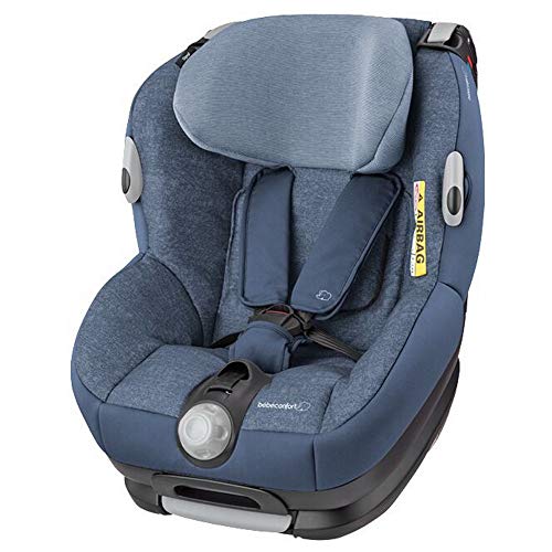 Bébé Confort OPAL, Silla de coche bebé, R44/04, a contramarcha o sentido de la marcha, ajustable y reclinable, cinturón de seguridad, 0 meses - 4 años, 0-18kg, gr.0+/1, Nomad Blue (azul)