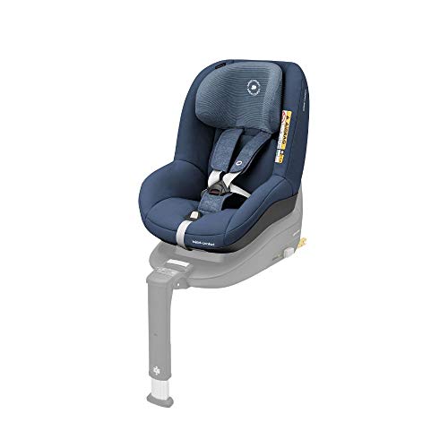 Bébé Confort PEARL SMART i-Size 'Nomad Blue' - Silla de coche para niñoscompatible con la base FamilyFix One, a contramarcha y en sentido de la marcha, 6 meses-4 años, 9-18 kg, 67-105 cm, azul