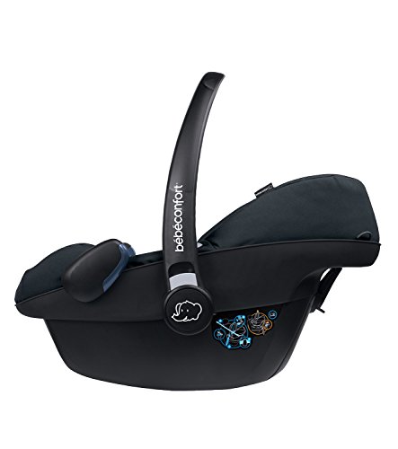 Bébé Confort Pebble, Silla de coche grupo 0+, negro (Black Raven)