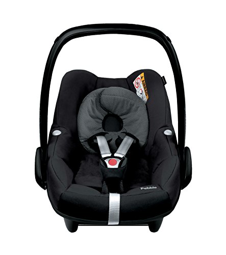 Bébé Confort Pebble, Silla de coche grupo 0+, negro (Black Raven)