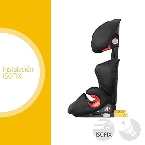 Bébé Confort Rodi XP Fix, Silla de coche grupo 2/3 Isofix, negro (Night)