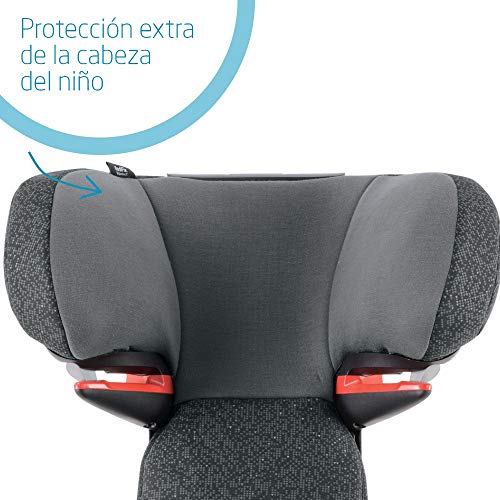 Bébé Confort RODIFIX AirProtect, Silla de auto para niño con ISOFIX, R44/04, reclinable, segura y ligera, desde los 3.5 hasta los 12 años, 15-36 kg, gr. 2/3, Triangle Black (negro)