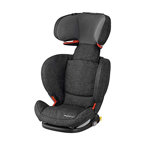 Bébé Confort RODIFIX AirProtect, Silla de auto para niño con ISOFIX, R44/04, reclinable, segura y ligera, desde los 3.5 hasta los 12 años, 15-36 kg, gr. 2/3, Triangle Black (negro)