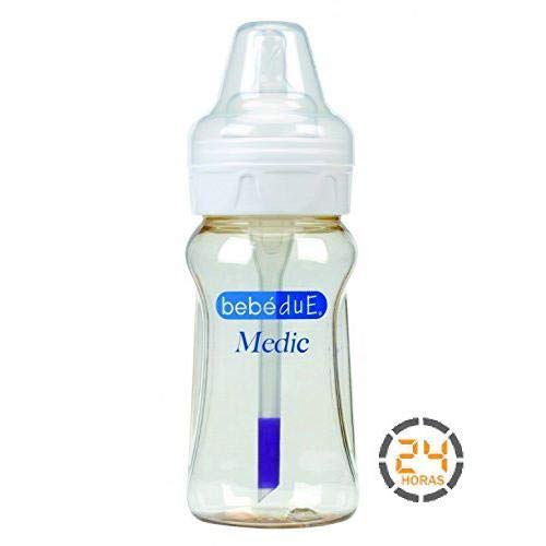 BebéDue - Biberón Anticólico Medic BebéDue 260 ml, 3m+