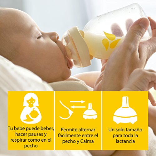 Biberón de 150 ml con tetina Calma, Medela