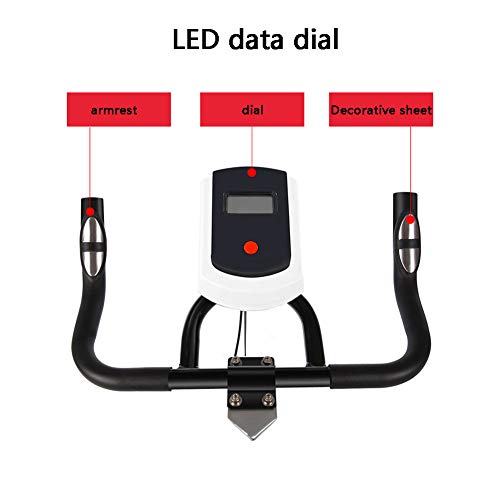 Bicicleta De Ejercicio, Fitness Interior Ciclismo, Monitor LCD, Bicicleta De Ejercicio Ajustableequipo, para Gimnasio De Oficina En Casa