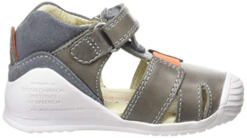 Biomecanics 202141, Sandalias para Bebés, Gris (Marengo (Kaiser) B), 20 EU