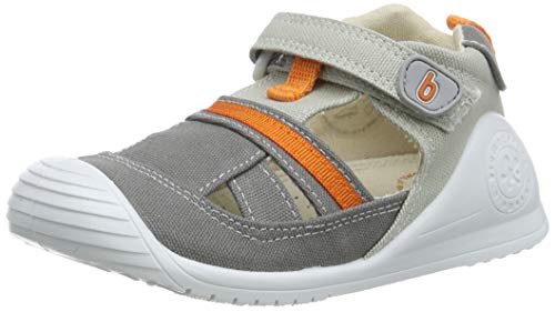 Biomecanics 202214, Sandalias para Bebés, Gris (Gris (Pique) B), 23 EU