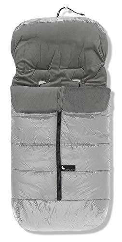 Black friday - Saco POLAR de Invierno de Silla de Paseo - (Casi Universal-Bugaboo-Mclaren) - Color: Gris Espacial - OFERTA