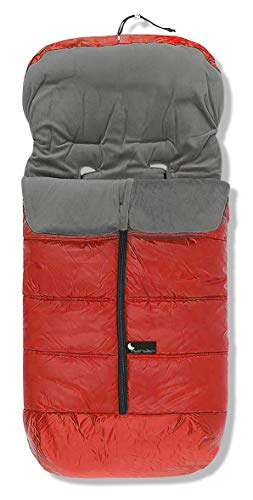 Black friday - Saco POLAR de Invierno de Silla de Paseo - (Casi Universal-Bugaboo-Mclaren) - Color: Rojo - OFERTA