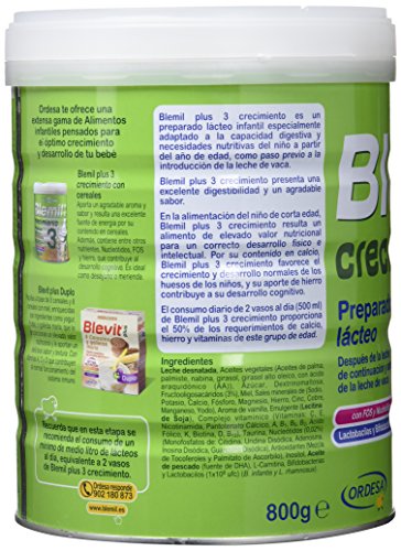 Blemil Plus 3 Crecimiento Leche - 800 gr