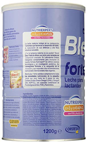 Blemil Plus Forte 1, Leche de iniciación - 1200 gr.