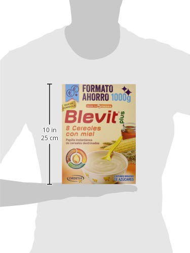 Blevit Plus 8 Cereales Miel  - 1000 gr.