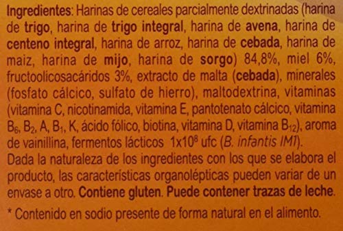 Blevit Plus 8 Cereales Miel  - 1000 gr.