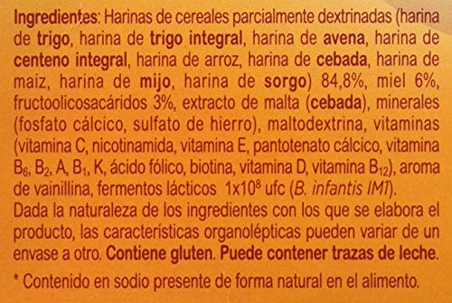 Blevit Plus 8 Cereales Miel - 600 gr.