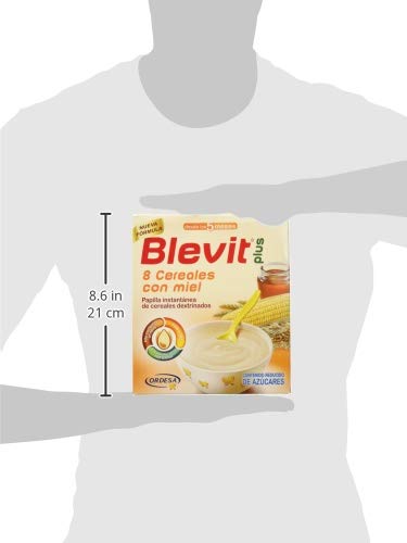 Blevit Plus 8 Cereales Miel - 600 gr.