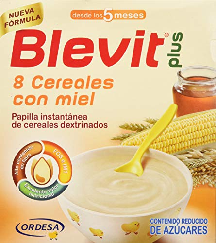 Blevit Plus 8 Cereales Miel - 600 gr.