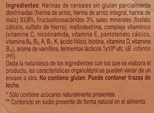 Blevit Plus, Cereales para bebé , sin gluten - 600 gr