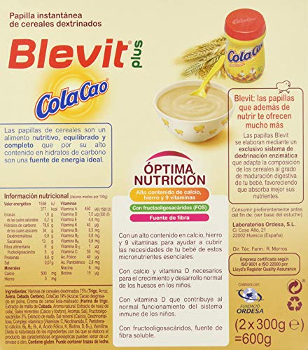 BLEVIT Plus ColaCao 600G