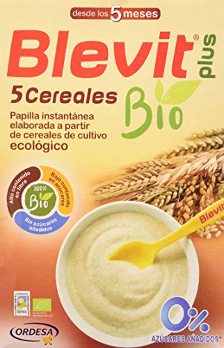 Blevit Plus Papilla 5 Cereales Bio, 250 g