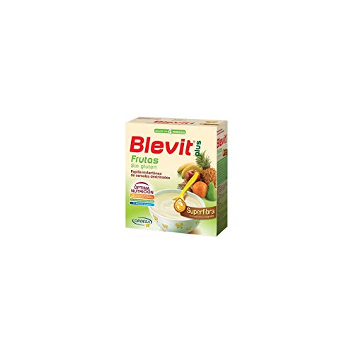 Blevit Plus Superfibra Frutas Cereales - Paquete de 2 x 300 gr - Total: 600 gr