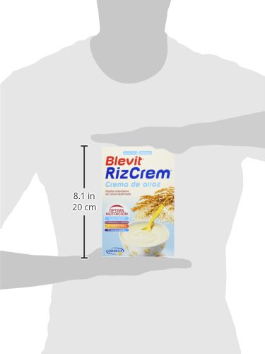 Blevit Rizcrem 300grs. papilla elaborada a partir de crema de arroz con bifidobacterias y lactobacilos.