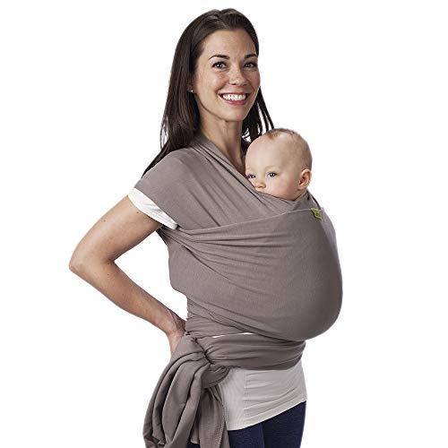 Boba Wrap - Fular portabebés, color gris