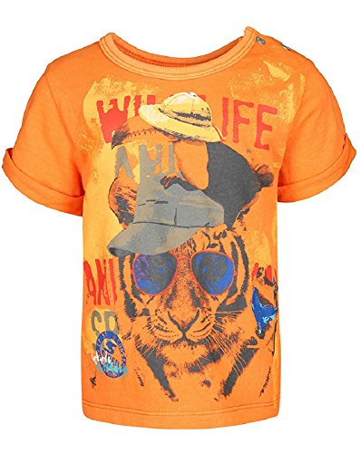 boboli 335113 Camiseta, Naranja, One Size (Tamaño del Fabricante:6M) para Bebés