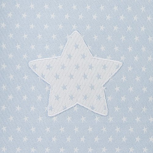 Bolín Bolón 1950241011100 - Textil para minicuna estrellitas, color azul