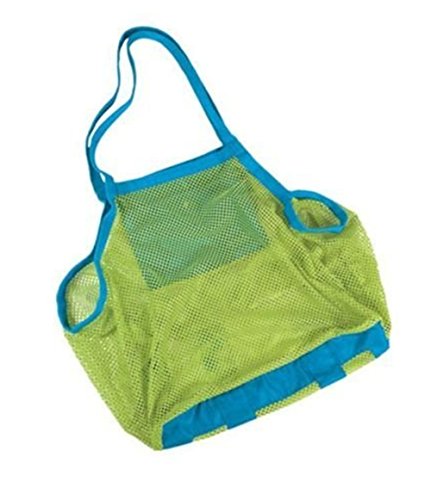 Bolsa de Malla para la Playa, Mochila para Juguetes, Toallas de Natación y Piscina, Bolas de Almacenamiento, Paquetes perfectos para Guardar Juguetes de Niños DE 45 x 30 x 45 cm