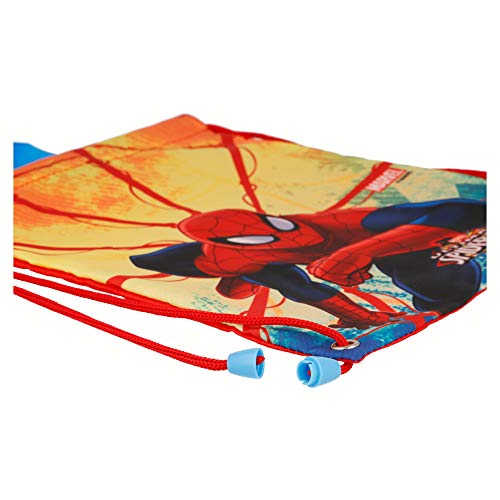 BOLSA MERIENDA SPIDERMAN RED WEBS