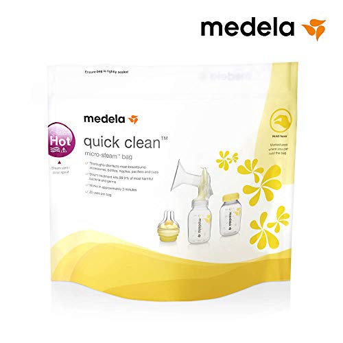 Bolsas de esterilización reutilizables Quick Clean, Medela