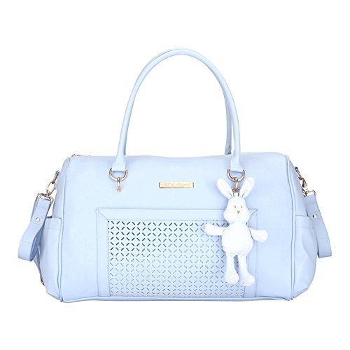 Bolso con Peluche MAYORAL Polipiel AZUL CIELO