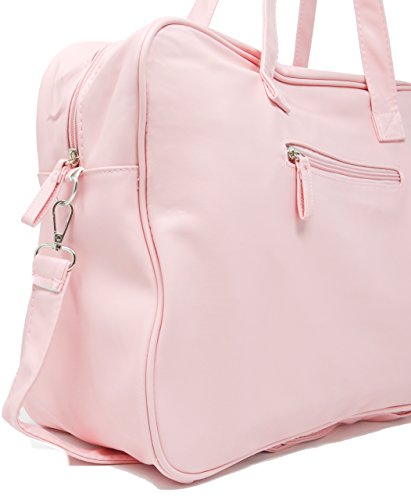 Bolso maternal bebe, bolso maternidad, bolsa maternidad, bolso viaje bebe. (Rosa)