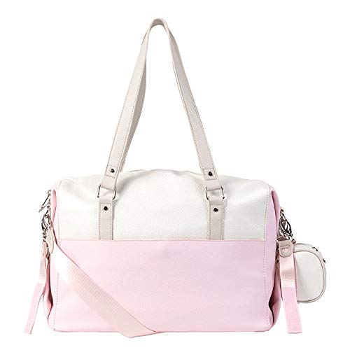 Bolso y Portachupetes Polipiel MAYORAL combinado ROSA