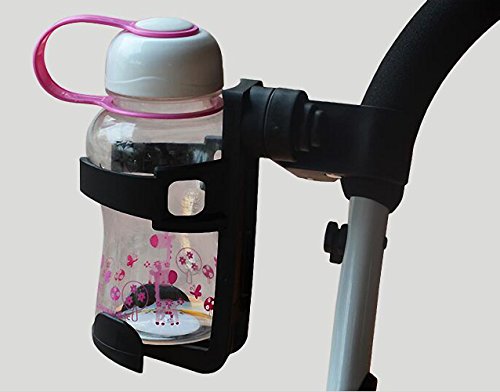 BourneTech Stroller Cup Holder alta calidad taza soporte fácil de usar con carrito, soporte, de fijación para bebé cochecito, Buggy, bicicleta, bicicleta y para bicicleta de montaña