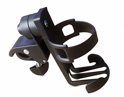 BourneTech Stroller Cup Holder alta calidad taza soporte fácil de usar con carrito, soporte, de fijación para bebé cochecito, Buggy, bicicleta, bicicleta y para bicicleta de montaña