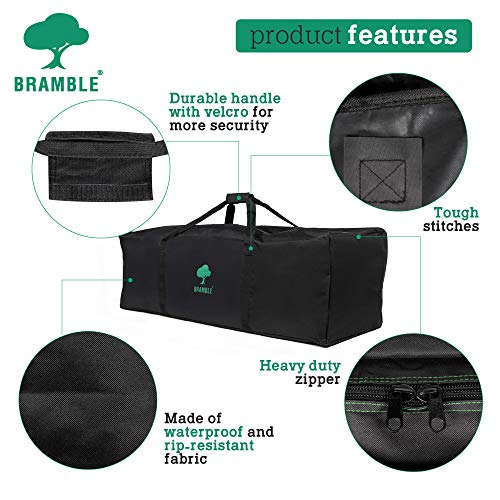 BRAMBLE! Premium Universal Bolsa de Transporte de Cochecito - Bolsa de Cochecito de Viaje, Carrito Bebe - Ligero Compacto Impermeable - Protección Total para Viaje, Avión Gate Check o Almacenamiento.