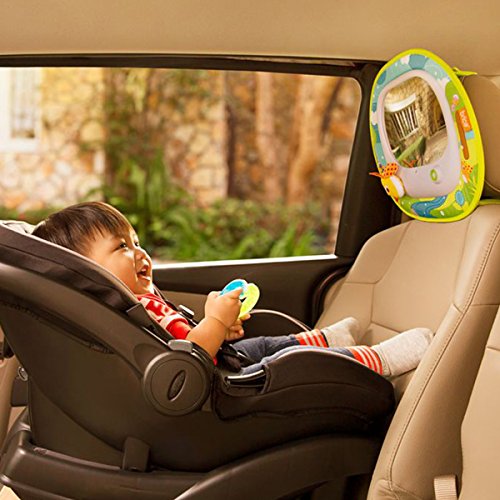 Brica by Munchkin Espejo de coche Baby In-Sight Luciérnagas, 4 melodías para entretener y 4 melodías relajantes, sincronizadas con espectáculo de luciérnagas y luces LED
luciérnaga